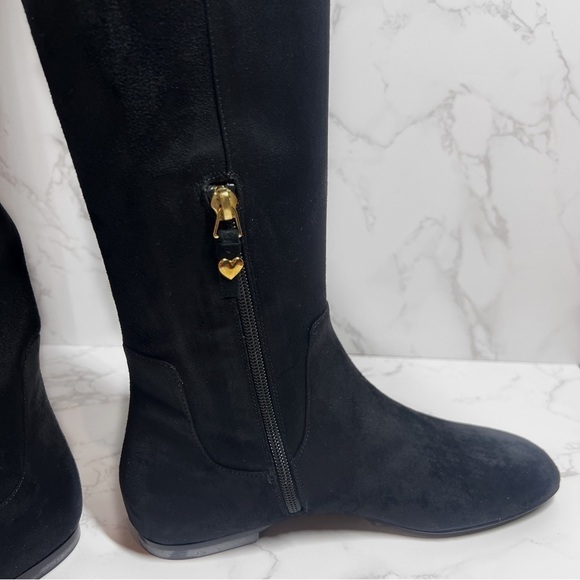 Twinset Milano Over the Knee Suede Boots size 37 US 6.5 retail $635 - Picture 4 of 7